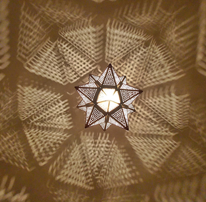 Brass Star Ceiling Lamp Shades